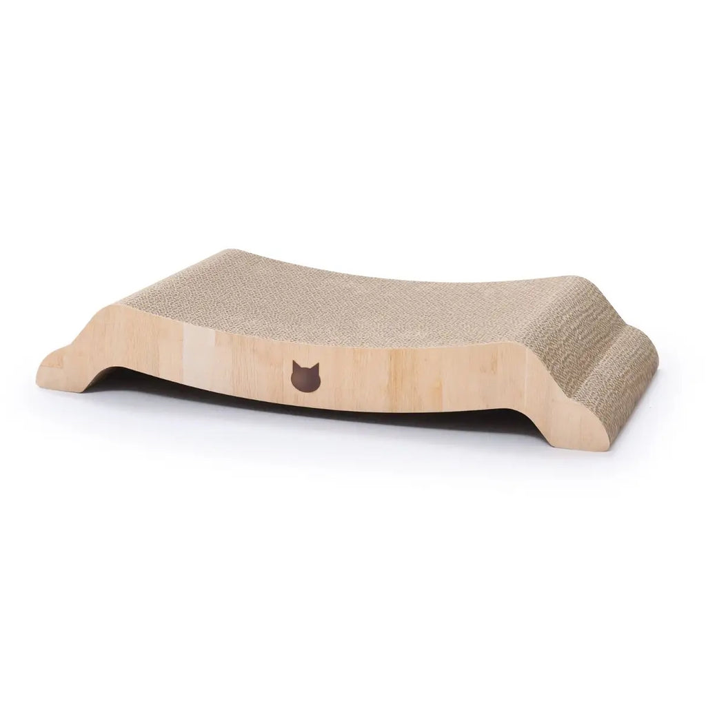 Necoichi – Reversible Cat Scratcher Bed (Large – Oak)