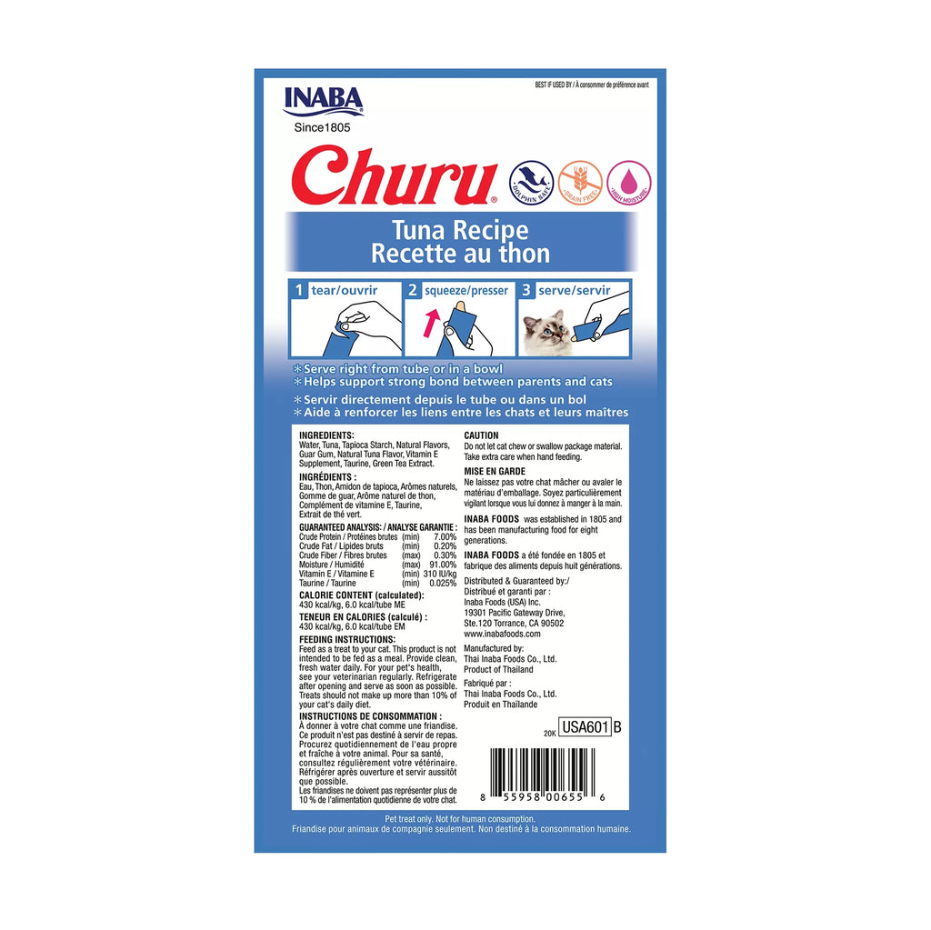 Inaba Churu - Tuna - 4 tubes